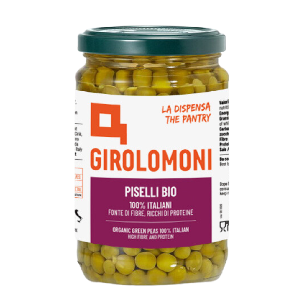 Piselli al naturale bio