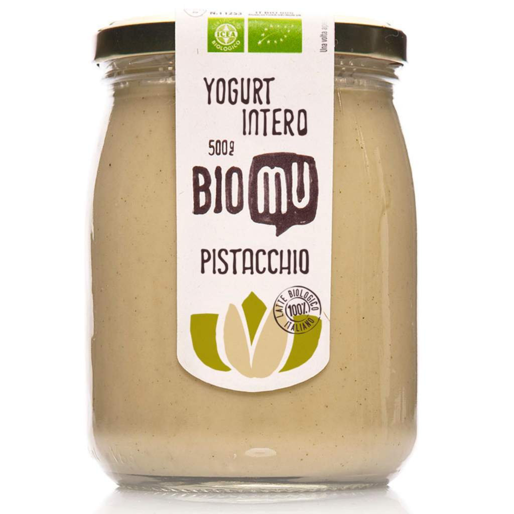 Yogurt intero al pistacchio 500gr Bio