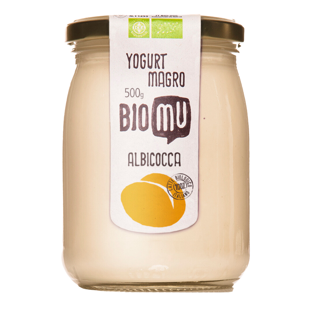 Yogurt magro all'albicocca 500gr Bio