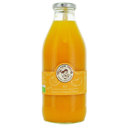 Succo e polpa di pesca Bio 750 ml