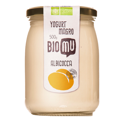 [23023] Yogurt magro all'albicocca 500gr Bio