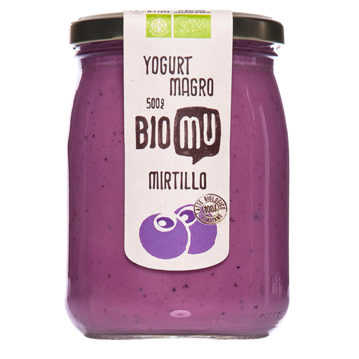 [23024] Yogurt magro al mirtillo 500gr Bio